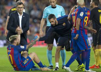 Barcelona-Atlético en imágenes