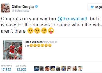 Drogba a Walcott: 