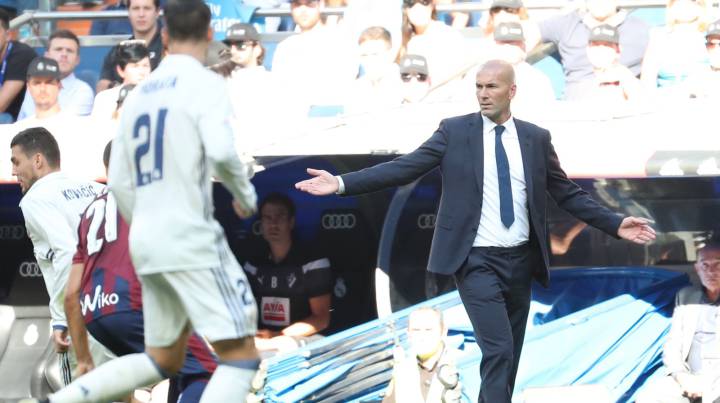 Zidane: Real Madrid boss bawls out players after Eibar draw