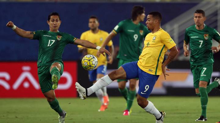 Sigue el Brasil vs Bolivia en vivo y en directo online, partido de las eliminatorias sudamericanas para el Mundial 2018, hoy, 6 de octubre a las 21:45 en Natal