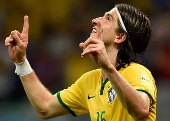 Filipe marcó con Brasil su primer gol del ejercicio