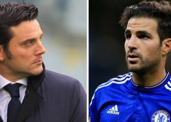 AC Milan boss Montella plays down Fàbregas rumours