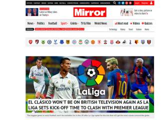 Inglaterra, indignada porque no se podrá ver el Barça-Madrid