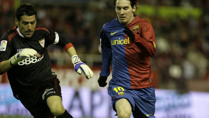 Palop: "No pensé en ir al Barça a ser suplente de Valdés"