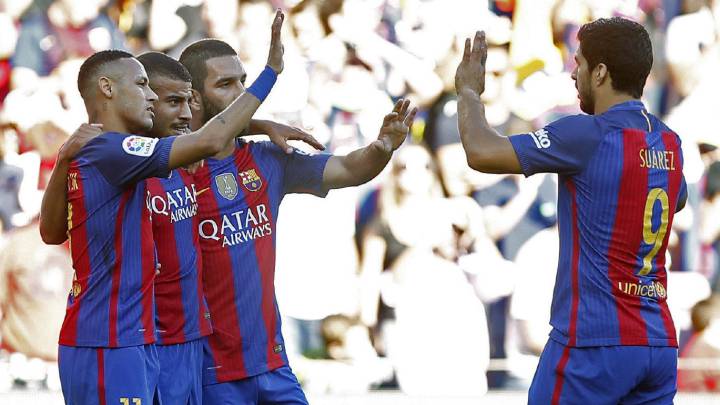 1x1 del Barça: Rafinha golea; Messi enamora, Neymar disfruta