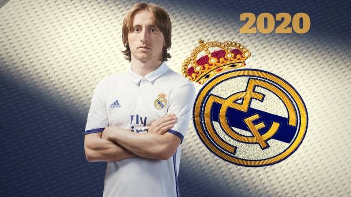 Modric renueva con el Real Madrid hasta 2020.