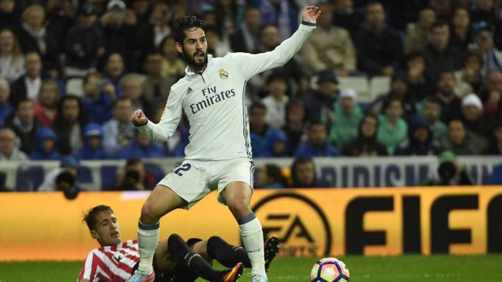 Bernabéu angry as Zidane takes Isco off against Athletic