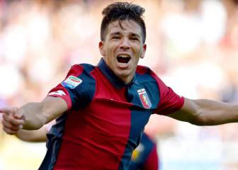 Andrea Berta estuvo viendo a Gio Simeone con el Genoa