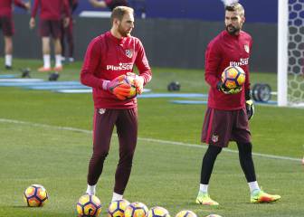 Oblak se reintegró al grupo tras su ausencia del miércoles