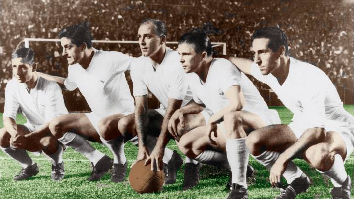 Historias del fútbol: Rial forma ala con Gento (1954) - AS.com