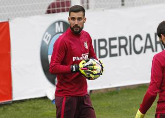 Moyá recibe el alta médica tras casi tres meses de baja