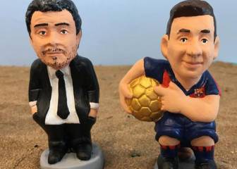 Luis Enrique y Messi ya tienen sus figuras 'caganer'