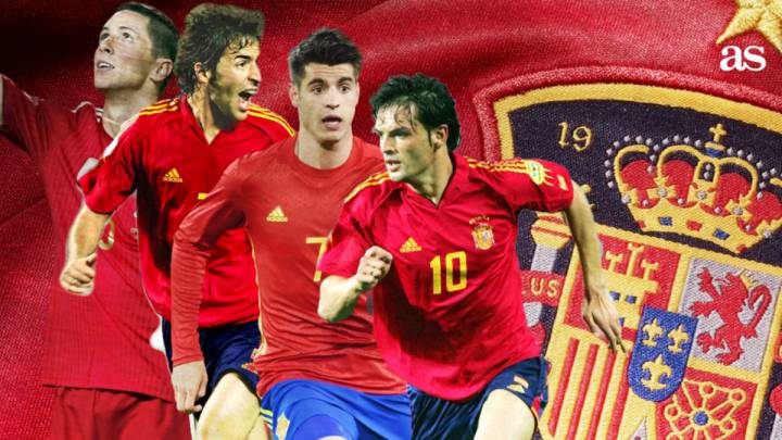 Álvaro Morata, con el segundo mejor promedio goleador de la Selección española, sólo por detrás de Fernando Morientes, y por delante de Raúl, Fernando Torres, David Villa...