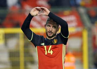 Mertens lidera la goleada belga ante Estonia con un hat-trick