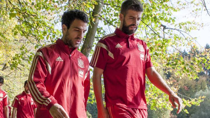 Cesc Fabregas rejects invitation to cheer on Spain at Wembley