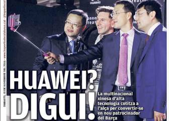 L’Esportiu: Huawei gana enteros para ser el patrocinador