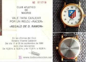 El día que el Madrid regaló relojes a los socios del Atleti