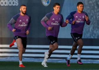 Benzema, Casemiro y Pepe: este jueves se probarán para el derbi