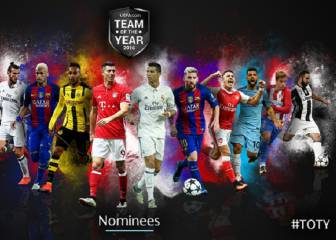 UEFA.com Team of the Year 2016: nominees announced