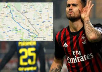 Suso no cumplió con la insólita apuesta que hizo por el derbi de Milán