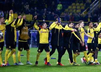 Borussia Dortmund se impone al Legia en la batalla de goles