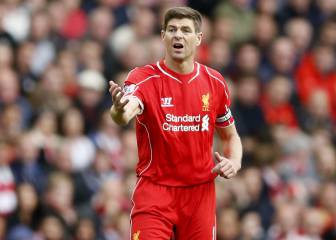 La trayectoria deportiva de Steven Gerrard en imágenes