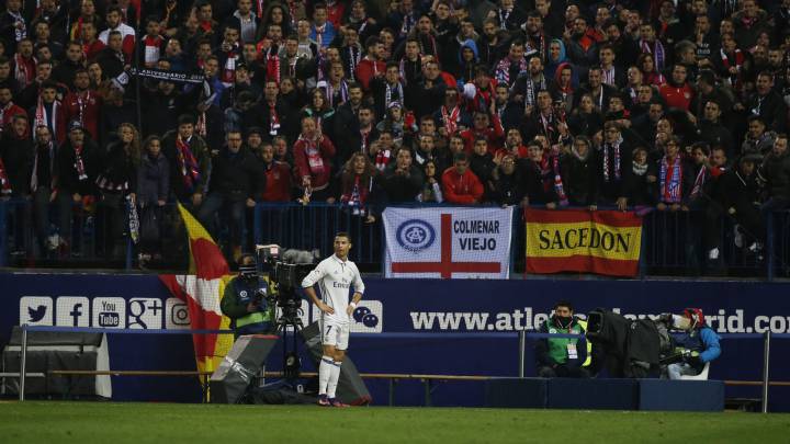 LaLiga ha denunciado los cánticos racistas contra el Madrid en el Calderón.