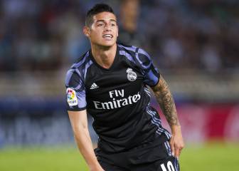 Mourinho sigue pensando en James: sólo suma 499 minutos