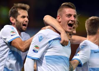 El Lazio vence a la Sampdoria y sigue en zona europea
