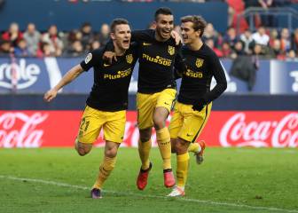 Correa puede entrar en el once, del que se caería Carrasco