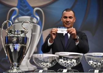 Las imágenes del sorteo de la Champions y la Europa League