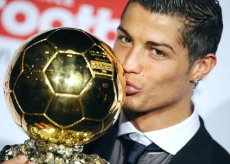 Todos los Balones de Oro de Cristiano Ronaldo