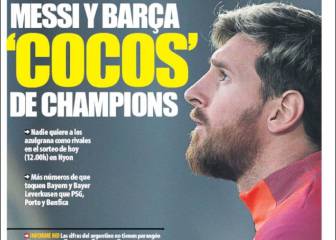 Srna y el sorteo de Champions en la prensa catalana