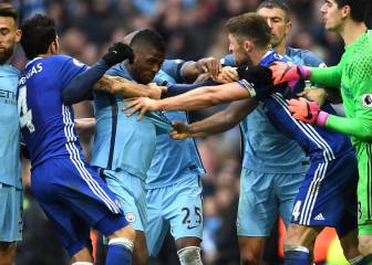 Chelsea y City, multados por las peleas entre sus jugadores