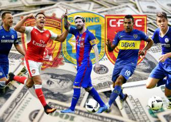 China amenaza otra vez con sus millones: Messi, Tévez, Alexis...