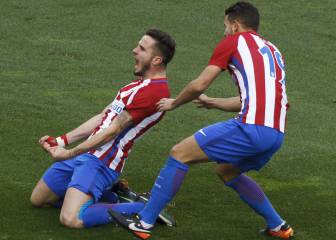 Simeone celebró encontrar a un Saúl omnipresente