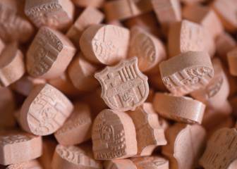 Hundreds of Barcelona badge ecstasy pills seized by German police