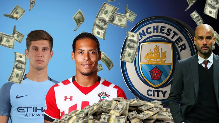 El Manchester City podría pagar 60 millones de euros por Van Dijk.