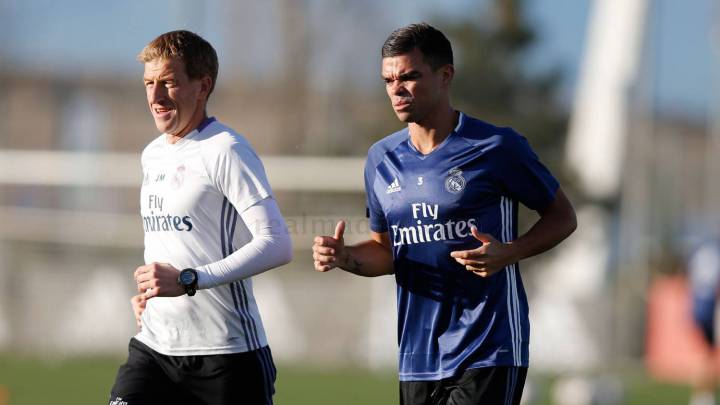 El Real Madrid vuelve a los entrenamientos: Pepe al margen