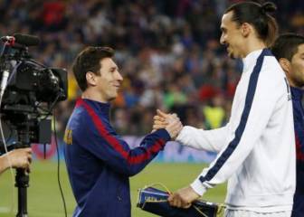 Ibrahimovic praises 'one of a kind' Messi as 'Playstation' footballer