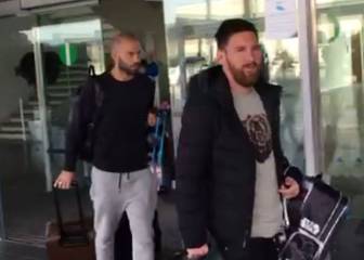 Messi y Luis Suárez aterrizan: la MSN ya está en Barcelona
