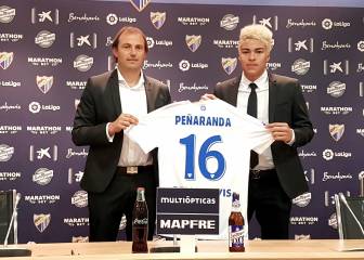 Peñaranda, cuarto venezolano en el Málaga: ''Es un orgullo''
