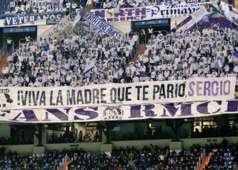 Real fans unfurl Ramos banner in wake of Sevilla controversy