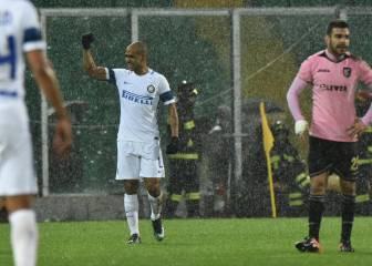 Un gol de Joao Mario mete al Inter en puestos europeos