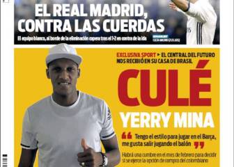 Más Messi y un poco de Yerry Mina en la prensa catalana