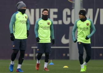 Vuelve Ter Stegen y siguen KO Busquets, Iniesta y Rafinha