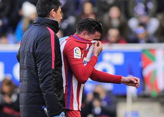 Giménez se lesiona otra vez en el aductor de la pierna derecha