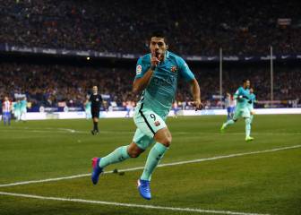 Atletico Madrid - Barcelona in pictures