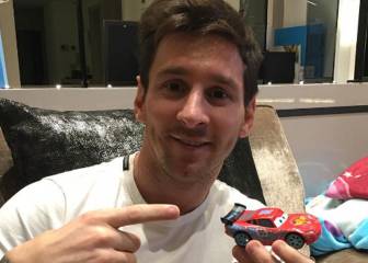 Messi deja claro con una foto que Instagram no es lo suyo