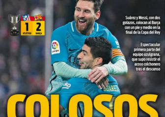 Felicidad en la prensa de Barcelona por el triunfo copero